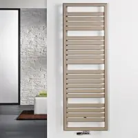 Hsk Design-Heizkörper „Image“ 60 × 172 cm, Mittelanschluss in Weiß Matt