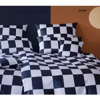 Elegante Mako-Satin Bettwäsche Plenty - 135x200 cm + 40x80 cmpurple