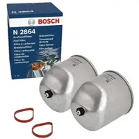 Bosch 2x Kraftstofffilter F 026 402 864 für Ford Volvo C-Max II Grand C30 V50