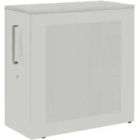 Mauser Hochauszugsstahlschrank »Kontoro« 2,5 OH links stehend grau, 43.2x105x80 cm
