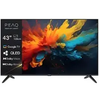 PEAQ PTV 43GQU-5025T TV (Flat, 43 Zoll / 108 cm, QLED 4K, SMART TV)
