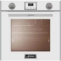 Kaiser EG 6374 W Gas Backofen 79L autark Grill Selbstreinigung Umluft Weiß Glas