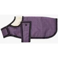 QHP Turnout Hundedecke Hundemantel Collection amethyst 600D mit 100gr Füllung HW 24, Größe: 55