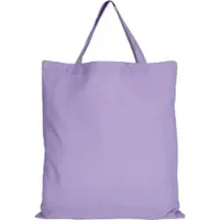 TEXXILLA 10er Pack Baumwolltasche - 28 Farben | mit zwei kurzen Henkeln | 38x42cm, lavendel, 25 Stück