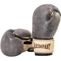 Bad Company Boxhandschuhe Retro, für Erwachsene, Trainingshandschuhe aus Rindsleder mit Klettverschluss, 16oz