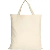 TEXXILLA 10er Pack Baumwolltasche - 28 Farben | mit zwei kurzen Henkeln | 38x42cm, natur, 100 Stück