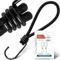 TRIBURG Planenspanner Expanderhaken, 25 Stück, mit Haken, für Planen, Zelte & Werbebanner, 13cm