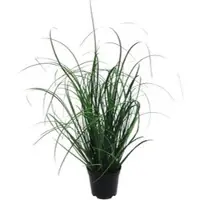 Creativ Green Kunstpflanze Grasbusch, im Topf, Höhe 50 cm, 2 Stück
