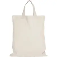 TEXXILLA 10 Stück Apothekertasche - OEKO-TEX 100 zertifiziert | mit zwei kurzen Henkeln | 22x26cm | Jutebeutel | Einkaufstasche | unbedruckt, natur, 100 Stück
