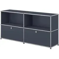 USM United Soft USM Haller Sideboard mit 2 Klapptüren anthrazitgrau