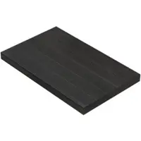 GGM Möbel KMV | Bistro Tisch | B:T 130 x 80 cm | H 78 cm | Schwarz | Gestell: Schwarz | Gestell: 8 x 8 cm