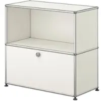 USM United Soft USM Haller Sideboard, mit einer Klapptür Reinweiss