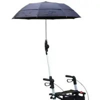 Rehasense Regenschirm schwarz inkl. Halter
