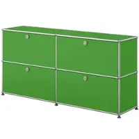 USM United Soft USM Haller Sideboard mit 4 Klapptüren Grün