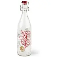 Excelsa Flasche Coral 1 L Glas rot