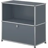 USM United Soft USM Haller Sideboard, mit einer Klapptür Mittelgrau