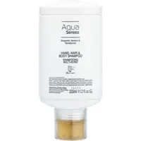 Aqua Senses 330ml Haar-, Hand- & Körpershampoo im Dosierflacon Press + Wash (30 X 330ml)