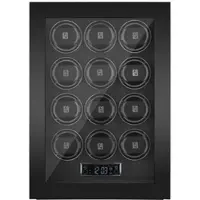 PAUL DESIGN - UHRENBEWEGER GENTLEMAN 12- black shadow / für 12 Uhren, key version-fingerprint