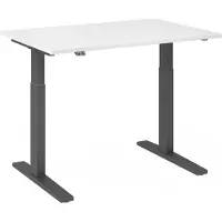 Hjh OFFICE PRO XMKA 12 G - Weiß 120 x 80 elektrisch höhenverstellbar