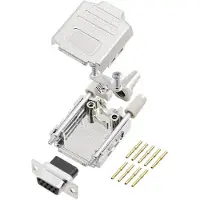 Encitech DPPK09-M-DBCS-K 6355-0052-11 D-SUB Buchsenleisten-Set 180 ° Polzahl (nu