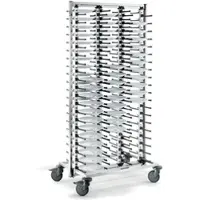 B.PRO SERVISTAR Gastro 120 mit Kunststoff-Rollen, Selbstmontage