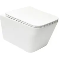 SAT Infinitio Hänge-WC mit Softclose-Sitz senkrechter Abgang SATINF012SREXP