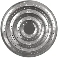 Orion Brennerunterlage Gasherd 20cm Edelstahl Silber Herdschutz