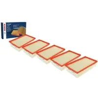 Bosch 5x Luftfilter F 026 400 287 für Seat VW Audi Skoda Cupra Leon ST A3 Limousine
