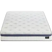 Vente-unique Matratze 180x200 cm - Hybrid Taschenfederkern 7 Zonen + Memory - 25 cm - MALAO von PALACIO