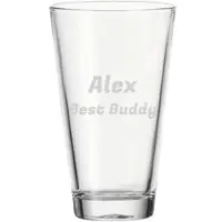 Luxentu Trinkglas CIAO 300 ml Name horizontal