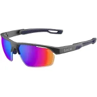 Bolle - Sonnenbrille - Victus Pro Titanium Matte - Volt+ Ultraviolet Polarized - Größe M - schwarz
