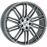Mak Alufelge Leipzig 9.5X21 5X130 Et 46 Gun Met-Mirror Face