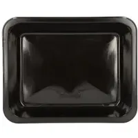 Papstar Starpak 500 Mikrowellenschalen PP ungeteilt 1330 ml schwarz Menüschalen