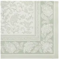 Papstar 50 Servietten "ROYAL Collection" 1/4-Falz 40 x 40 cm grün