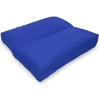 NYVI Loungekissen SunLounge Outdoor 40x40 cm Dunkelblau - Wasserabweisend, Schmutzabweisend, Bequem, für Stühle, Bänke, Boden