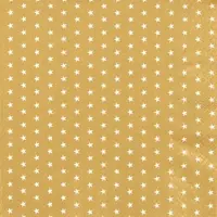 Home Fashion , Mini Stars gold, Lunch-Servietten aufgefaltetes Maß 33 cm x 33 cm, im Viertelfalz, 20 Stück pro Pack, 12 Pack pro Karton