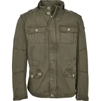 Brandit Allwetterjacke "Herren Britannia Jacket" 1 Stk. tlg. ohne Kapuze