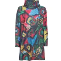DW-Shop Baumwoll-Shirt, Druck grün, 40/42