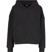 Urban Classics Jacquard Velvet Oversized Reißverschlusspullover