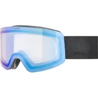 Uvex Skibrille Provoqe V Unisex Black Matt/Blue Clear