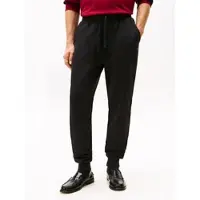 Tommy Hilfiger Jogginghose Essential MW0MW37236 Schwarz Regular Fit