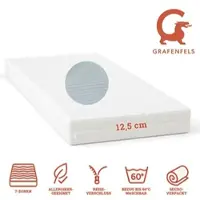 Grafenfels Matratze Bronze 90x200 mittel 12,5cm hoch 7-Zonen