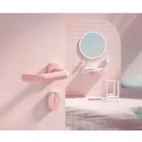 BarbieTM x HEWI Frei-Besetzt-Garnitur B111.002 Türstärke 18bis28mm, m.Notöffnung, rosa