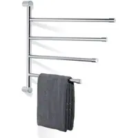 Giese GmbH Handtuchhalter 30832-02 Wandmontage, 45 cm, einzeln schwenkbar, Messing verchromt