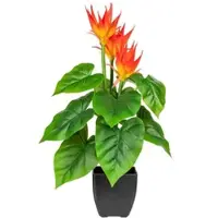 Creativ Green Kunstpflanze Guzmania, im Topf, Höhe 58 cm