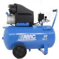 Abac Montecarlo L30P - Einphasiger elektrischer Luftkompressor - Motor 3 PS - 50 lt