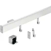 Asti Relingsystem-Set Alto, Länge 900mm, Edelstahl 8044101
