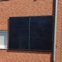 SunPro 860 Wp Fassaden PV Set inkl. Montagepaket vertikal