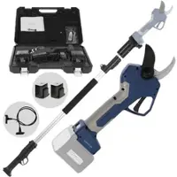BullMach ARTEMIS 45 - Elektrische Gartenschere auf Verlängerungsstange 150-210 cm - 2x 21.6V 4Ah