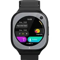 XPLORA X6Pro mit eSIM Kinder Smartwatch Silikon, 60.36-112.96 mm, Schwarz